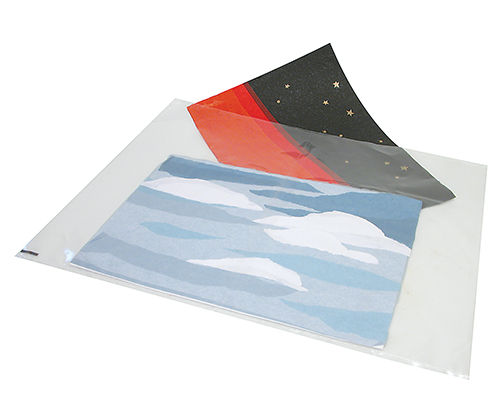 Plastic Clear Folio Bag 46x61cm