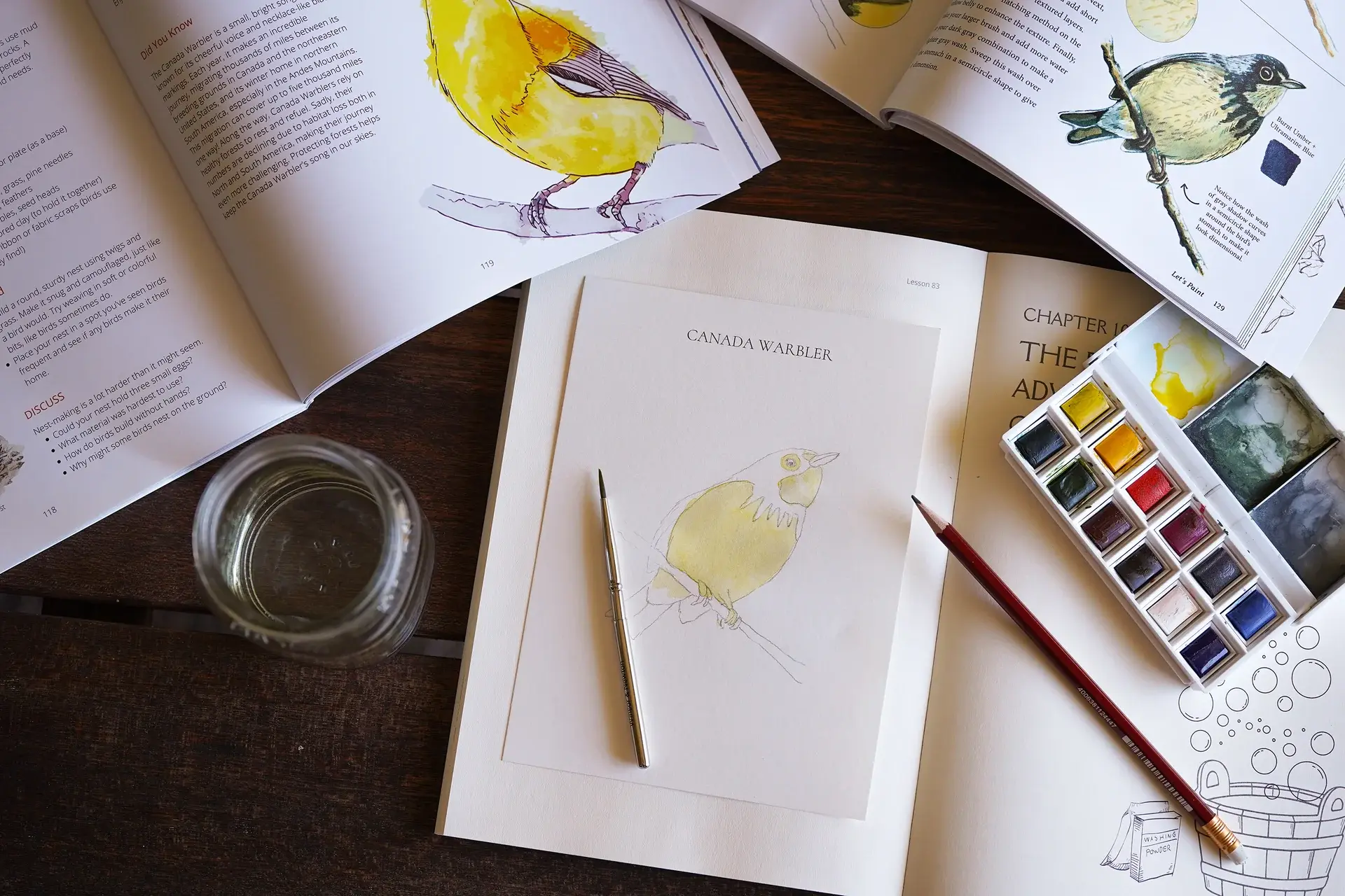 Far Afield Watercolor Cards