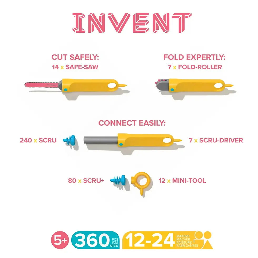Thumbnail: Invent Kit 360 pieces - Classroom Kit