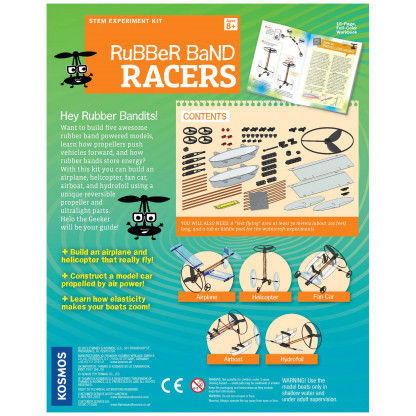 Thumbnail: Rubber Band Racers (Thames Kosmos) 8+