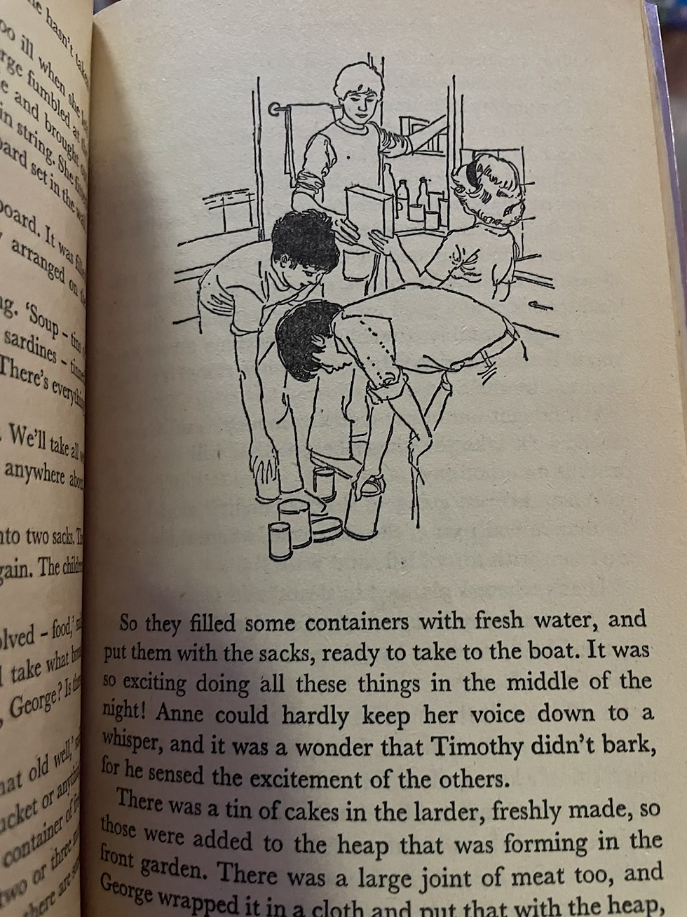 Thumbnail: Five Run Away Together By Enid Blyton 