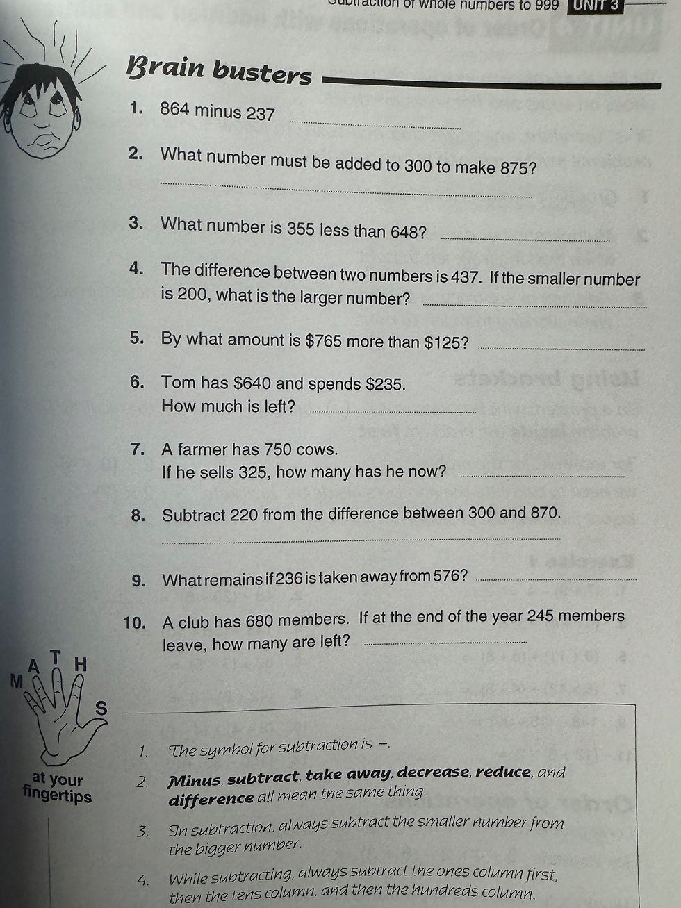 Thumbnail: Excel: Addition & Subtraction Years 5-6  $8.00