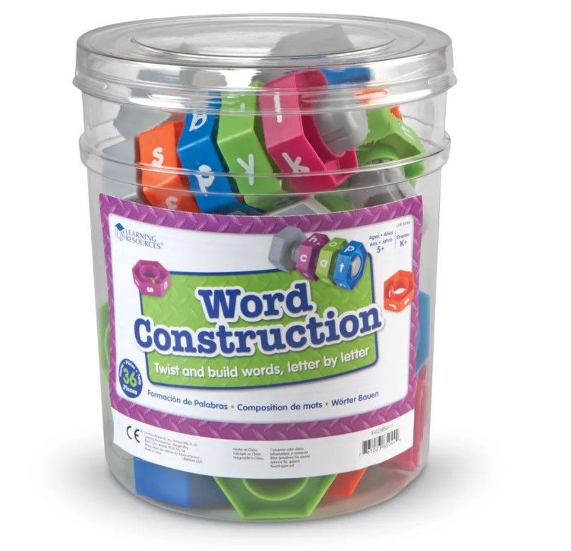 Thumbnail: Nut & Bolt Word Construction