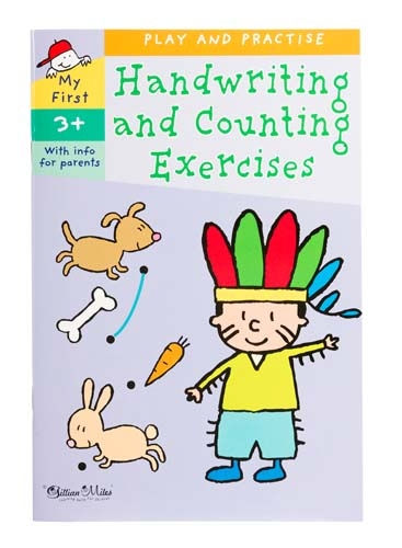 Gillian Miles Handwriting & Counting Exercise 3+