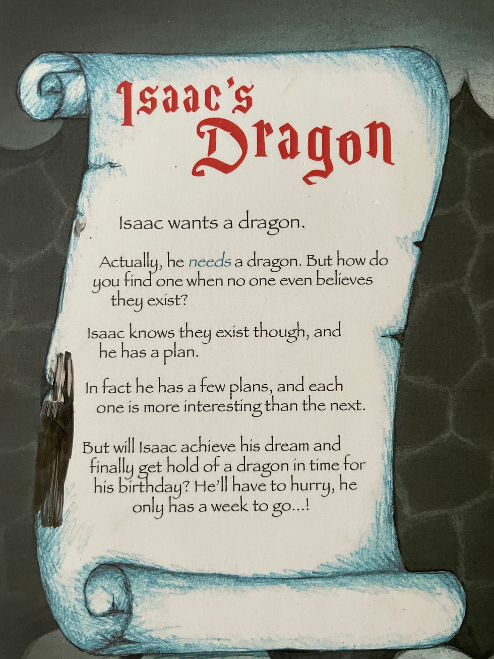 Thumbnail: Issac’s Dragon by Kaylene Hobson 