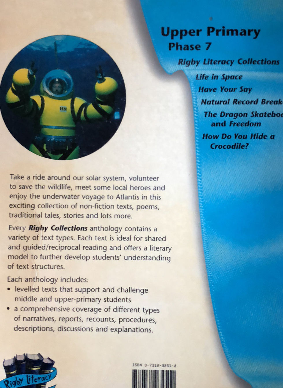 Thumbnail: Rigby Literacy Collections 7 Upper Primary 