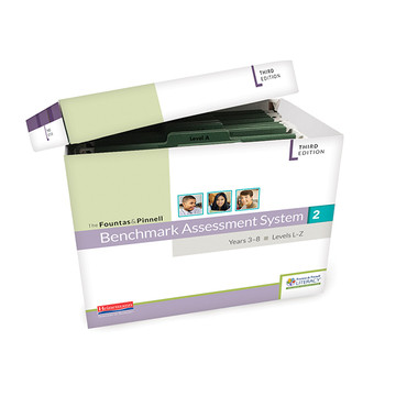 Fountas & Pinnell Benchmark Assessment System 2 3-8 Levels 21-30+ | TEW ...