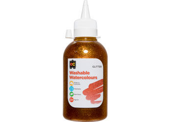 Thumbnail: Washable Glitter Watercolours 500ml - 8 Colours