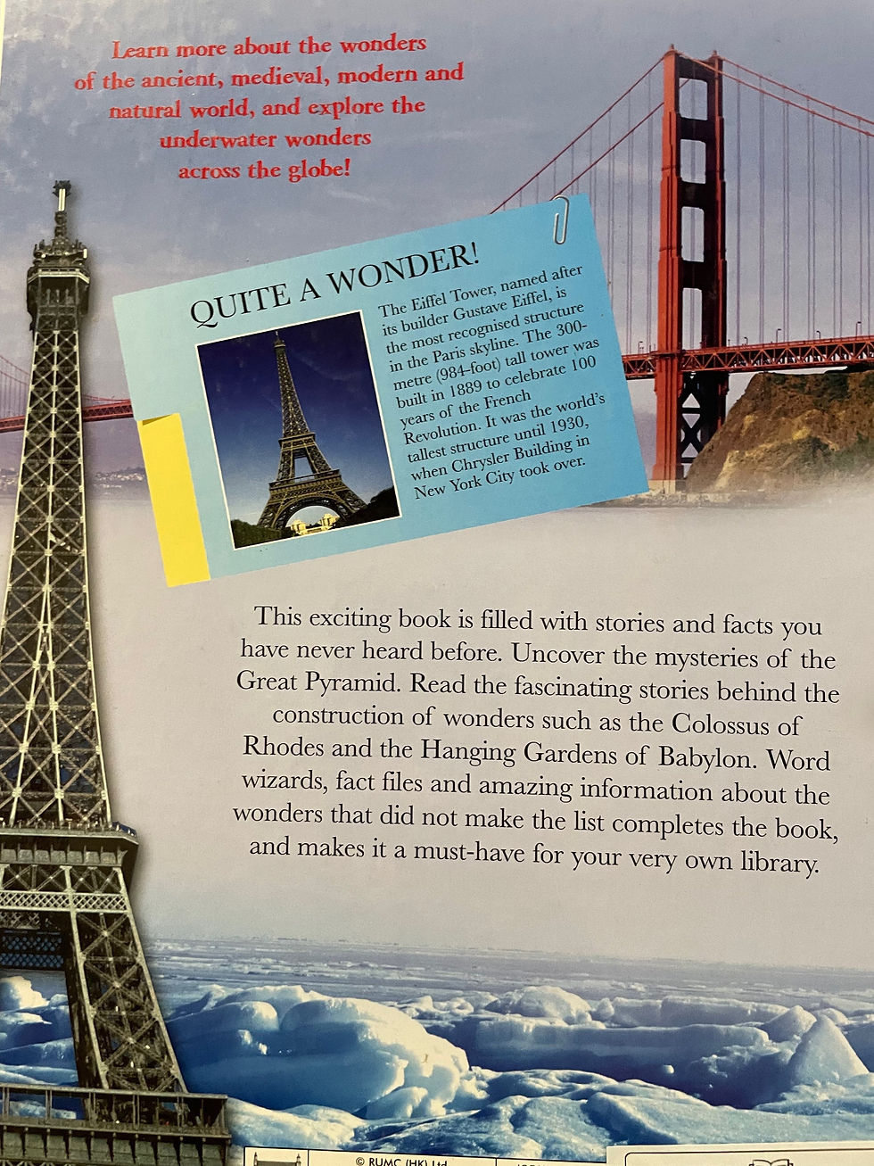 Thumbnail: Seven Wonders of the World
