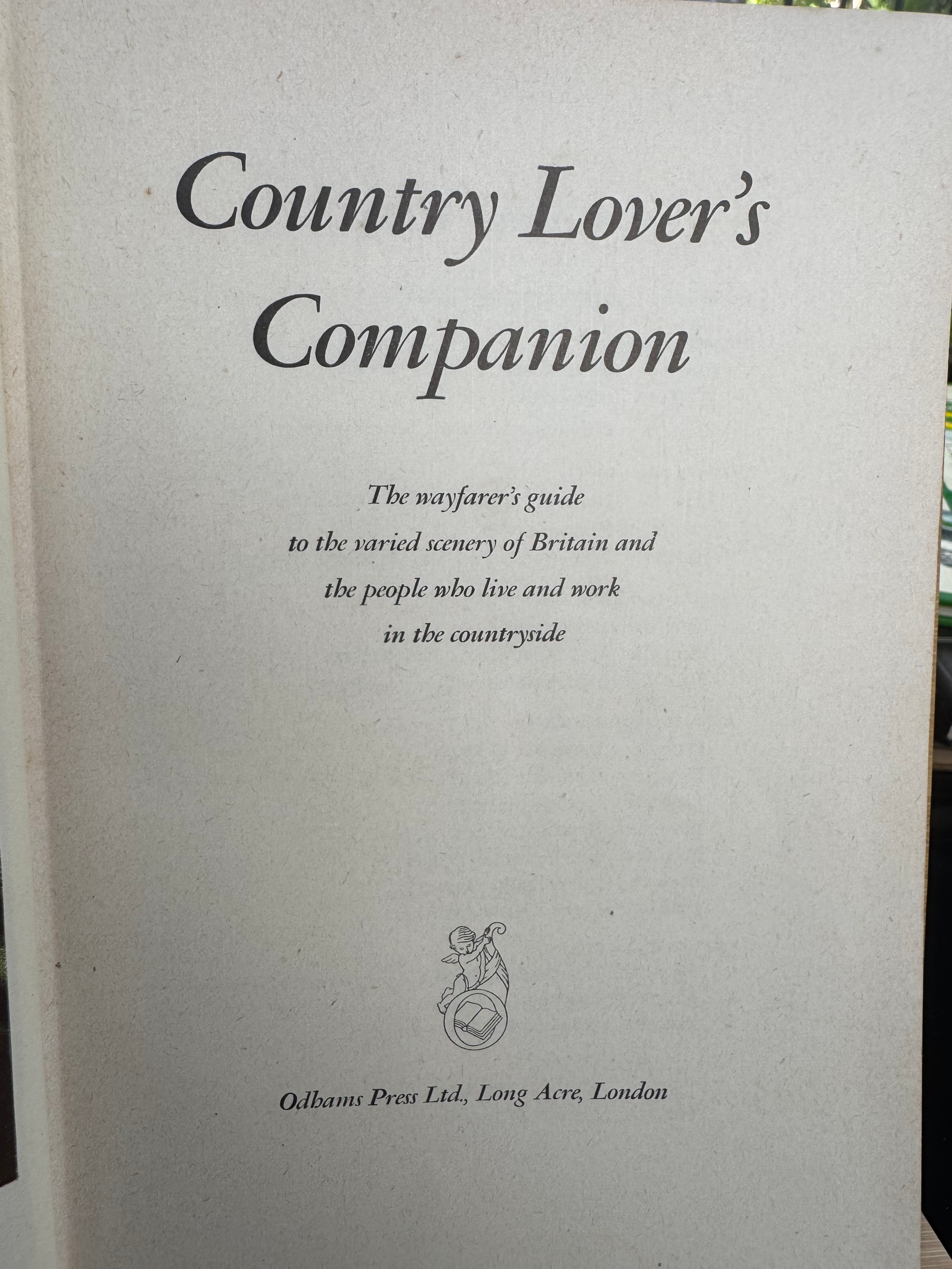 The Country Lover’s Companion