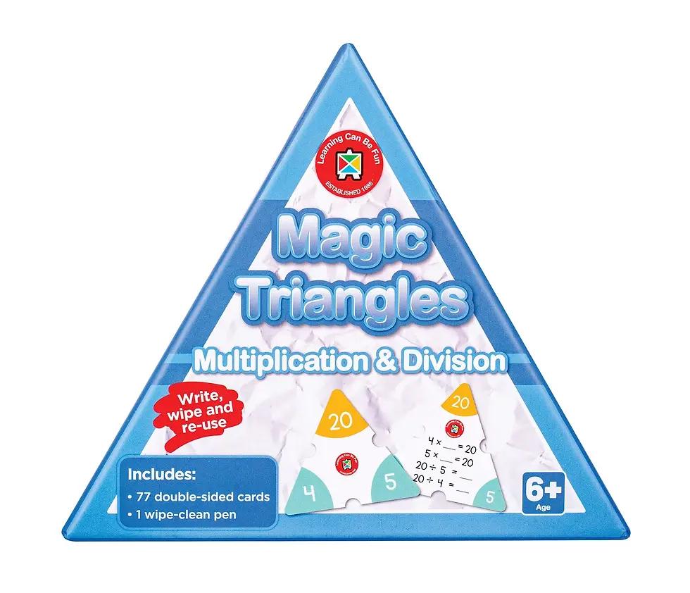 Magic Triangles - Multiplication & Division