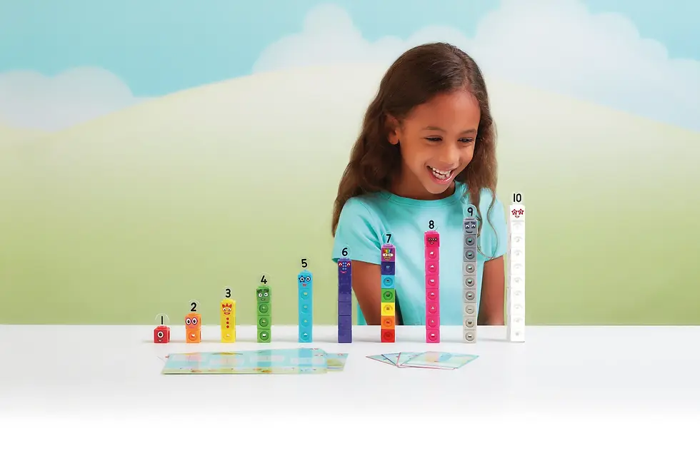 Thumbnail: Numberblocks MathLink Cubes Activity Set – 1–10 Counting
