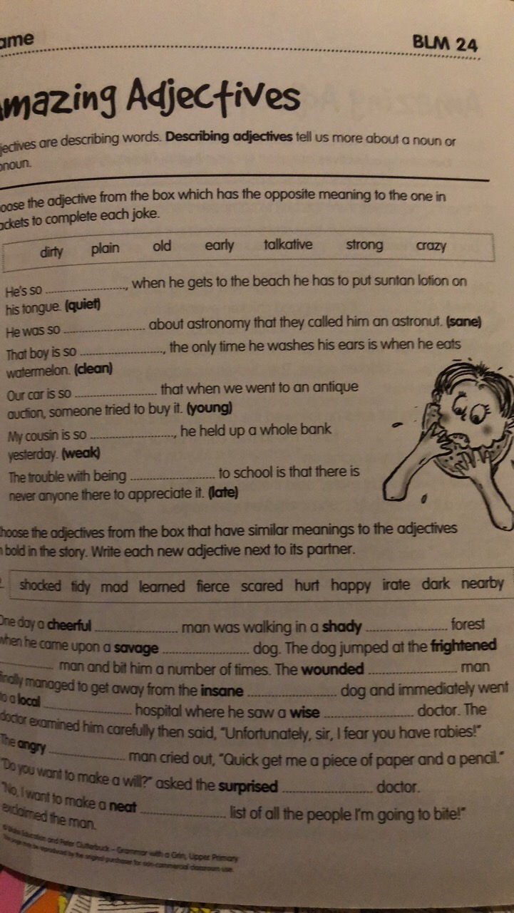 Thumbnail: Grammar With A Grin BLMs Upper Primary (Blake Education) 