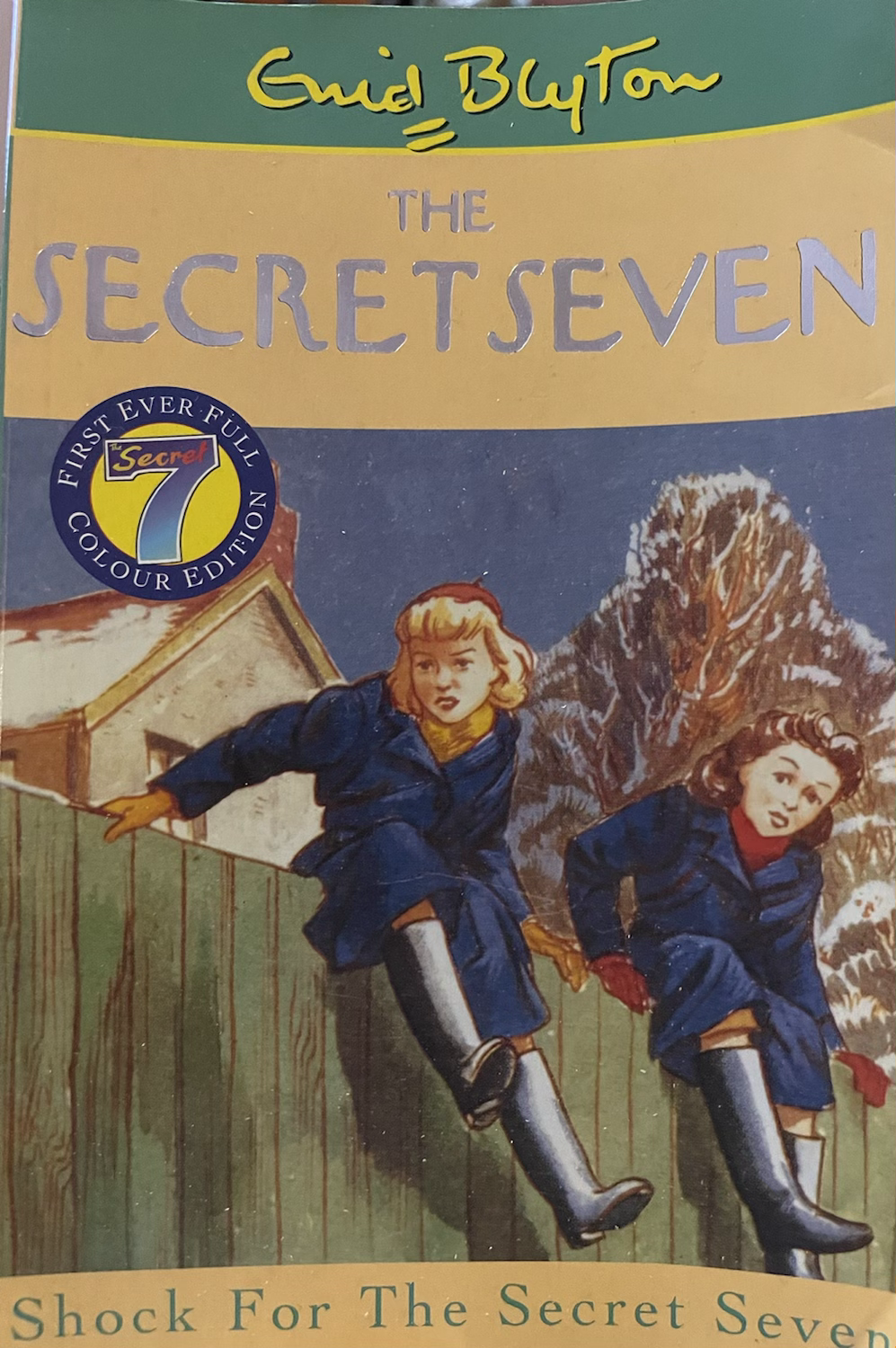 Secret Seven: Shock for the Secret Seven #7 By Enid Blyton 