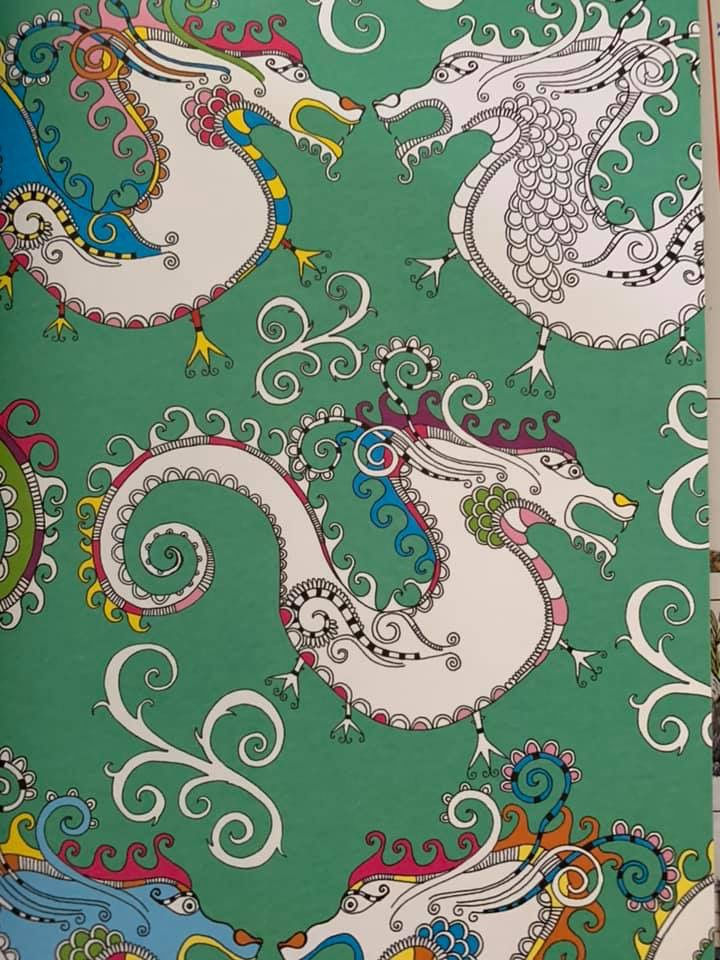 Thumbnail: Hinkler Patterns Around The World Colouring Book 