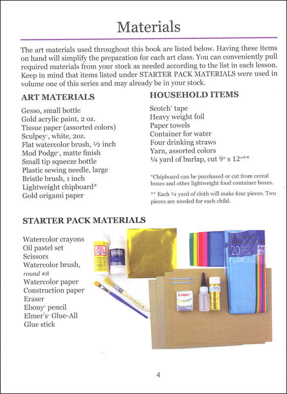 Thumbnail: ARTistic Pursuits K-3 Volume 3: Art of the Middle Ages