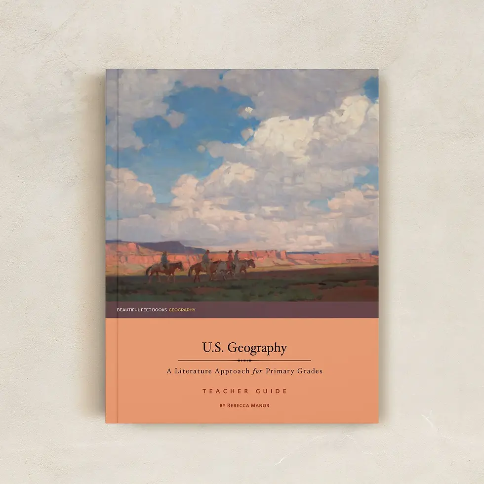 US Geography K-3 - TRY BEFORE YOU BUY SAMPLE    This free sample gives you a clear look inside the Beautiful Feet Books U.S.