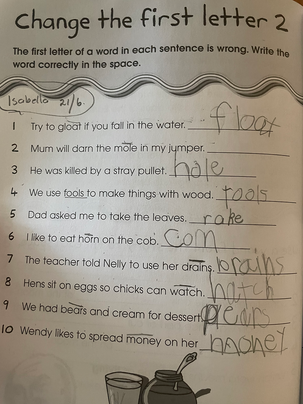 Thumbnail: Excel Basic Reading Skills Year 1-2 Ages 6-8