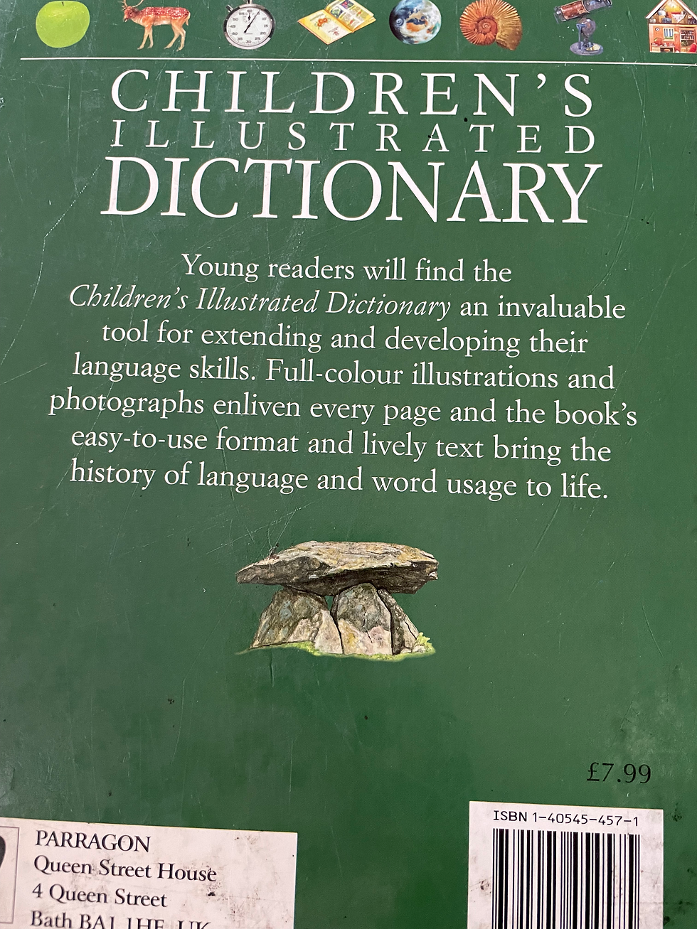 Thumbnail: Children’s Illustrated Dictionary Hardcover Thick 