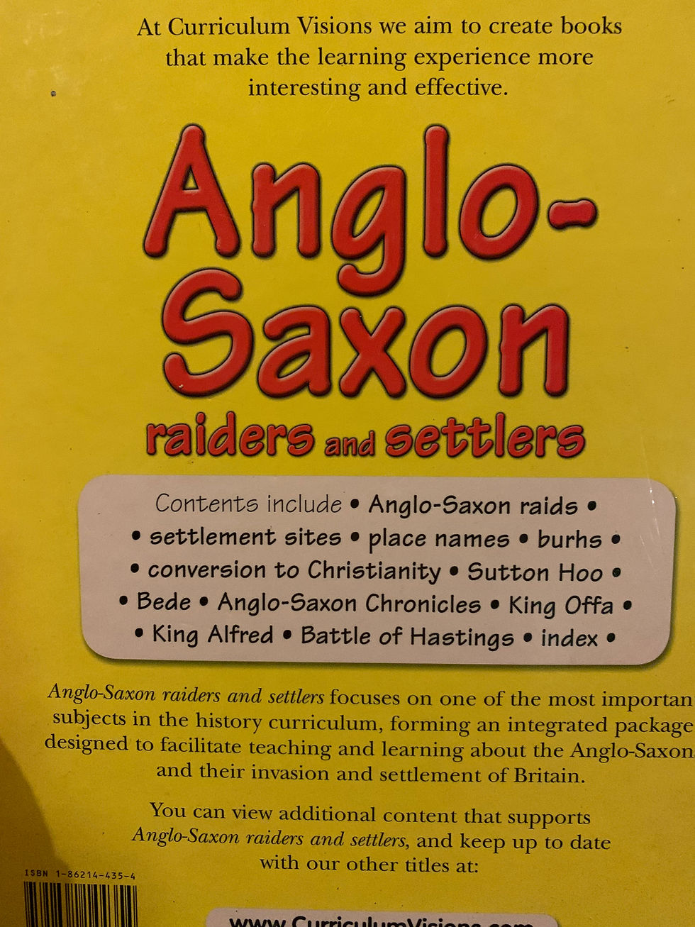 Thumbnail: Anglo-Saxon Raiders & Settlets By Dr Brian Knapp
