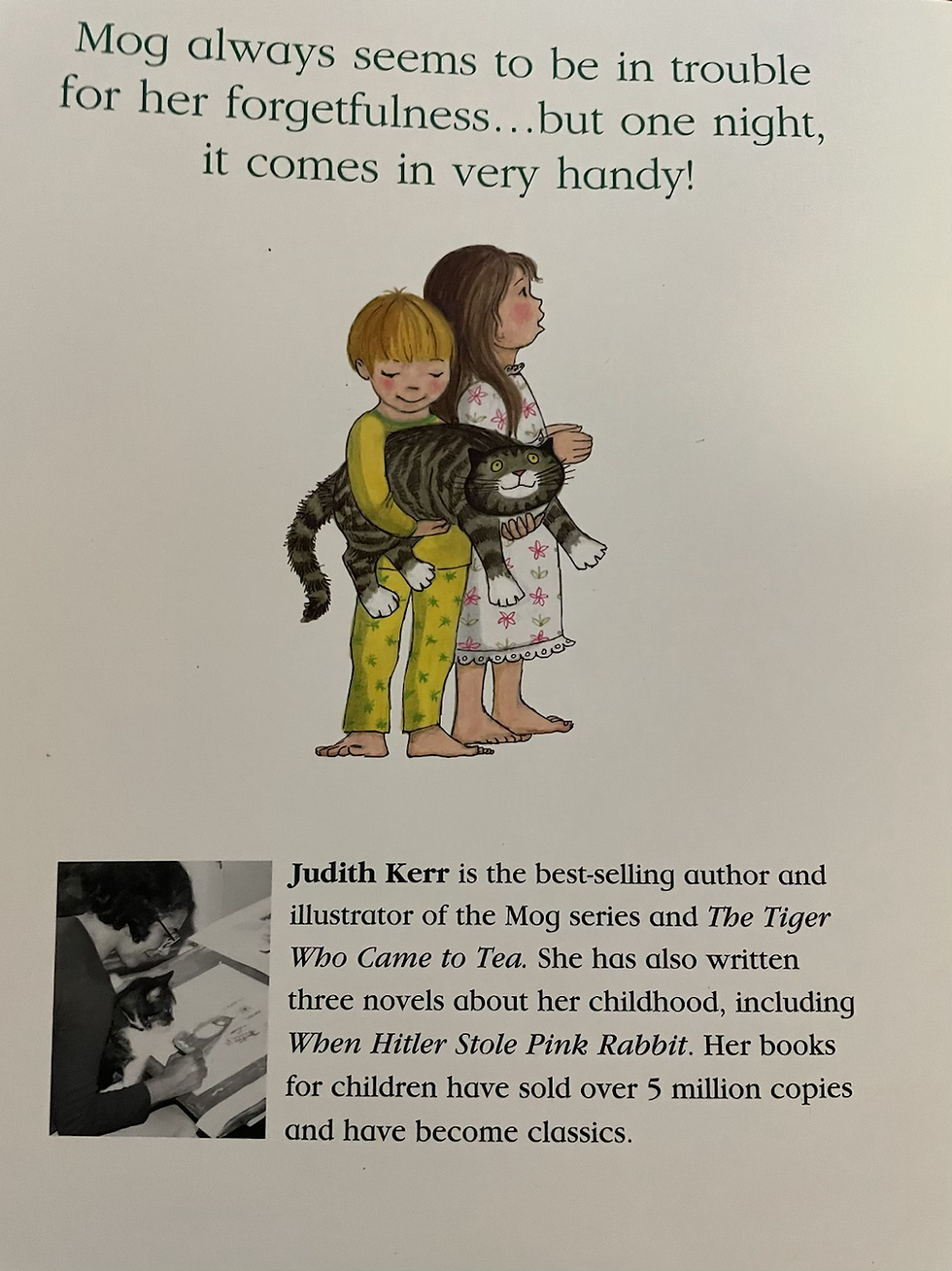 Thumbnail: Mog the Forgetful Cat by Judith Kerr