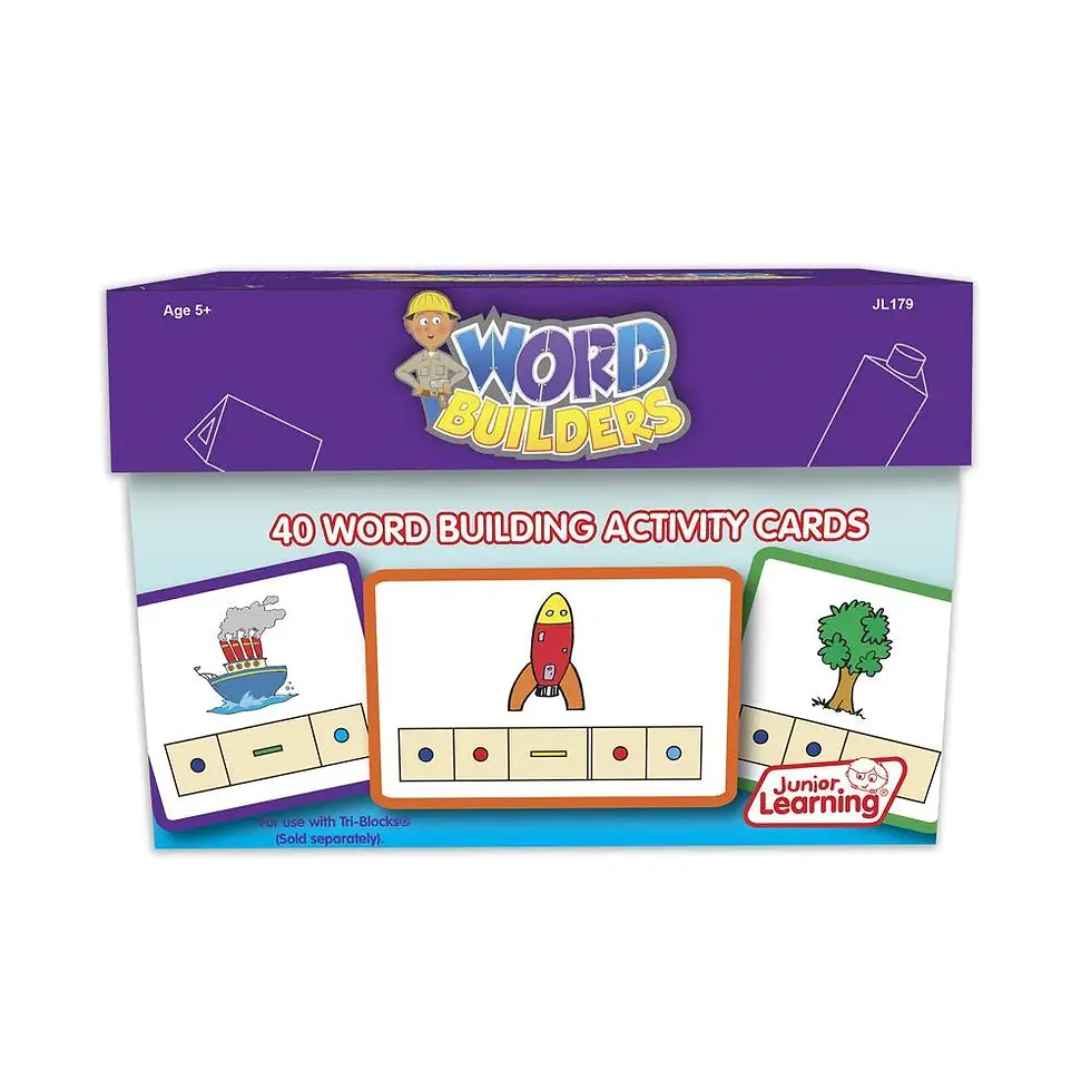 Thumbnail: Word Builders Activity Cards