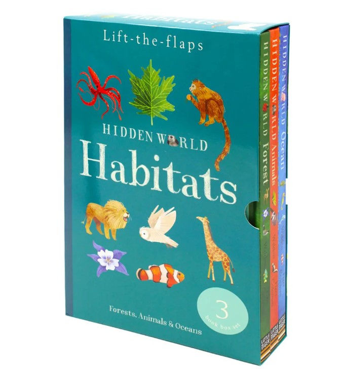 Lift the Flap Hidden Habitats World Series