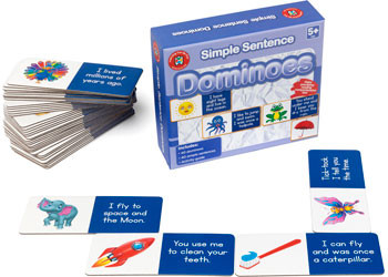 Simple Sentence Dominoes Game | TEW