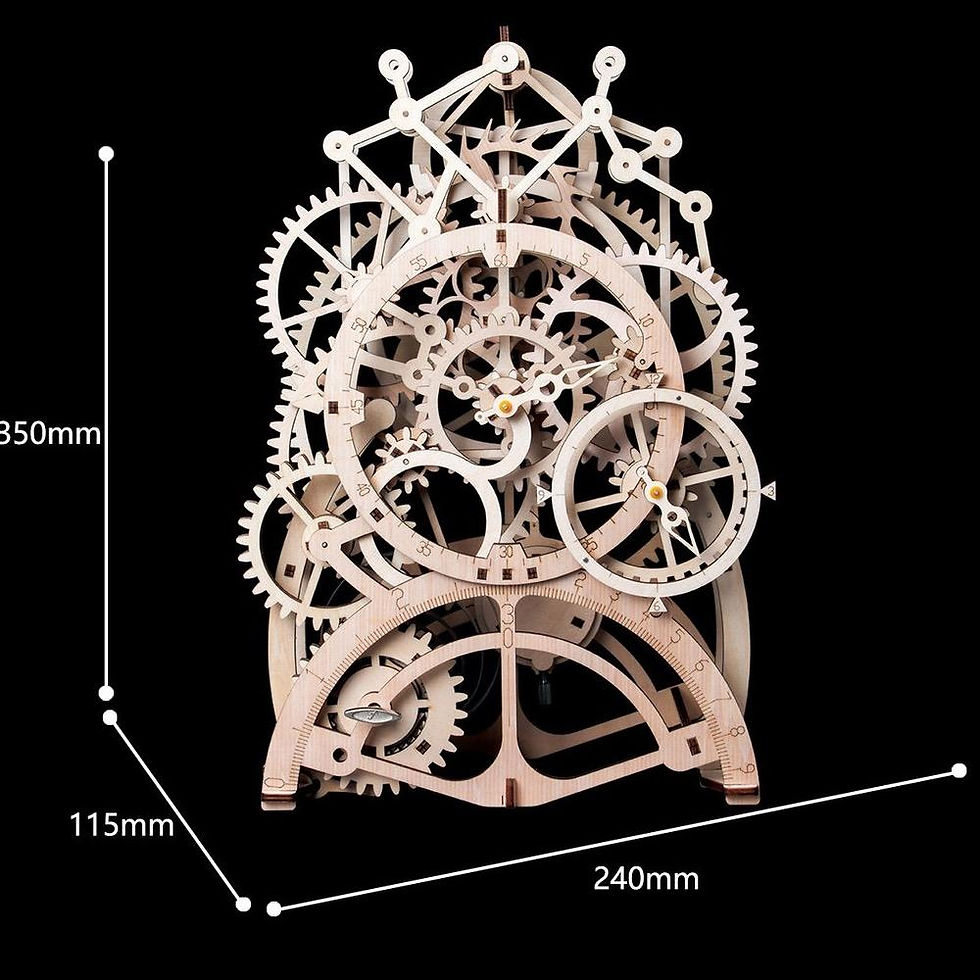 Thumbnail: Mechanical Gears Pendulum Clock ROKR