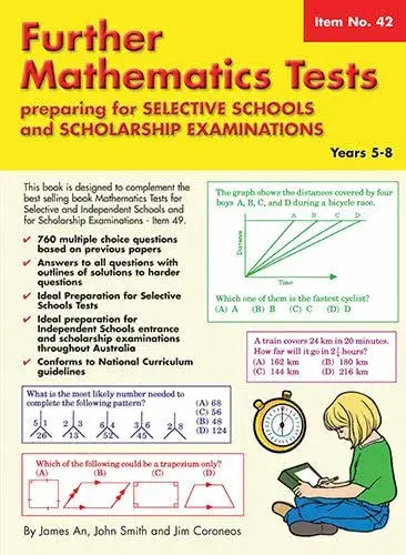 Further Mathematics Tests for Selective Schools