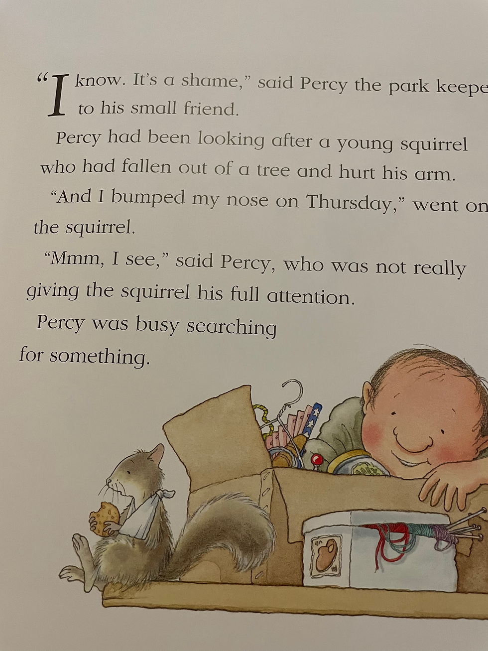 Thumbnail: A Tale From Percy’s Park The Secret Path by Nick Butterworth