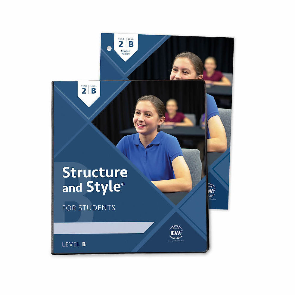 Structure and Style for Students: Year 2 Level B Student/Teacher/Binder