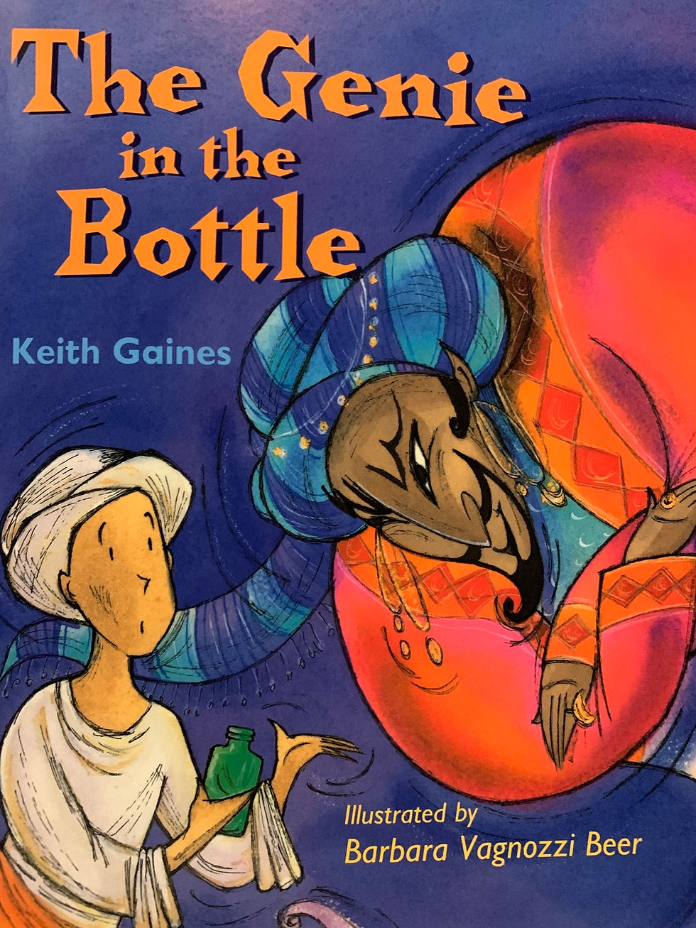 The Genie in the Bottle Level 16 (MacMillan Take Home) 