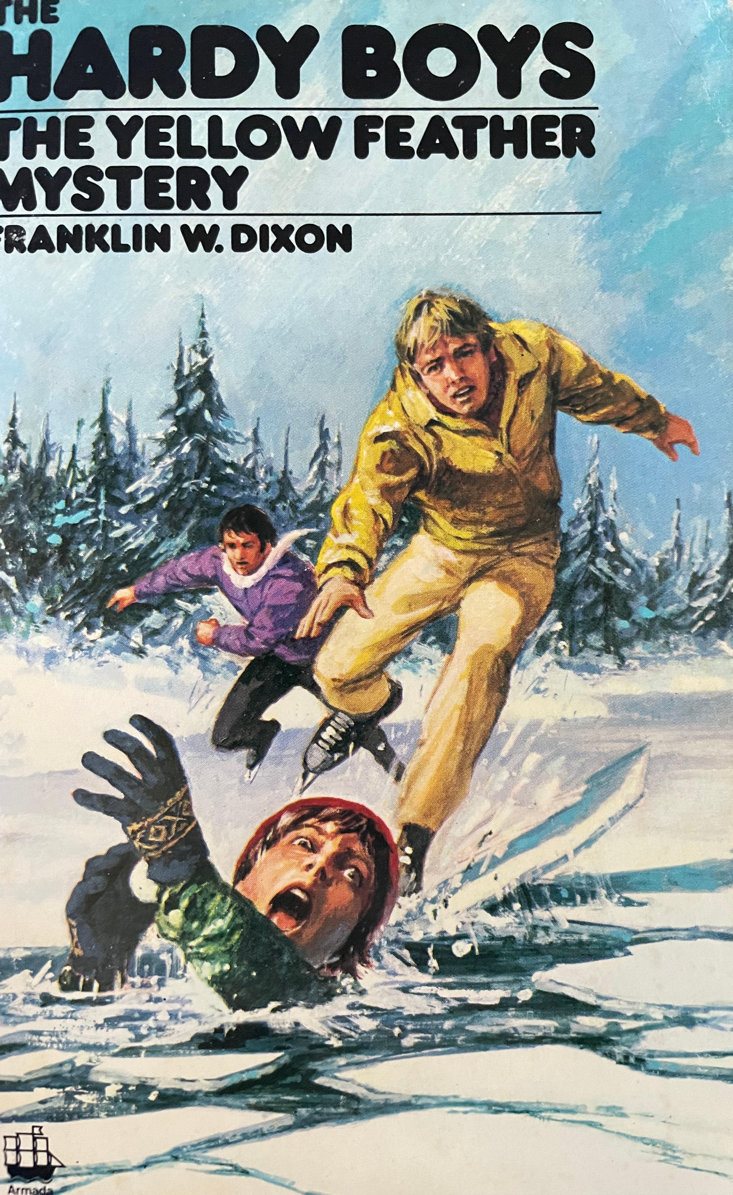 The Hardy Boys The Yellow Feather Mystery by Franklin W. Dixon 