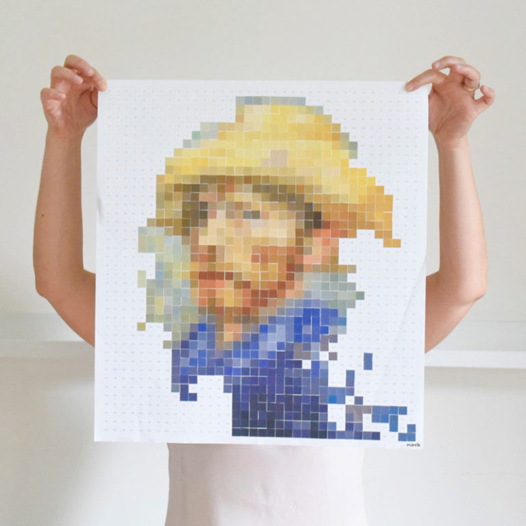 Thumbnail: Vincent Van Gogh Sticker Artist Puzzle