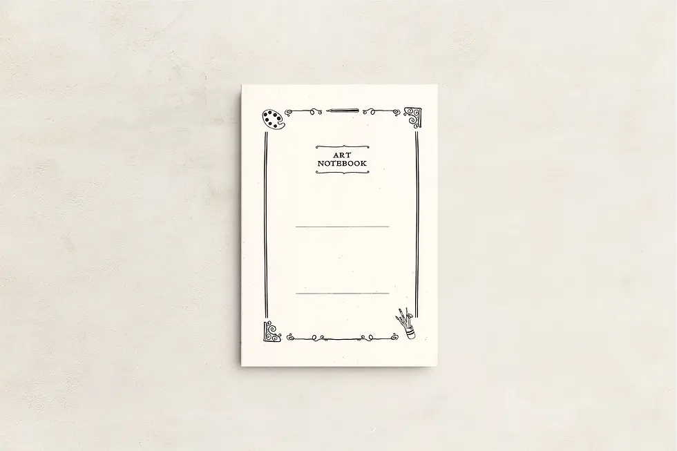 Beautiful Feet Art Notebook
