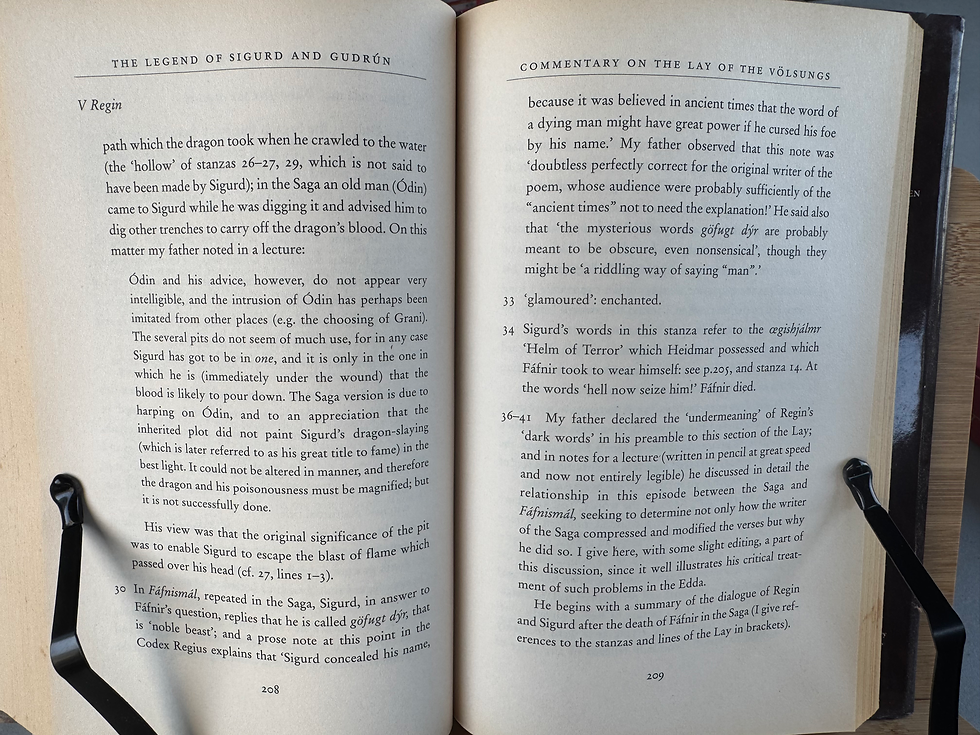 Thumbnail: The Ledgen of Sigurd Gudrun by JRR Tollkien