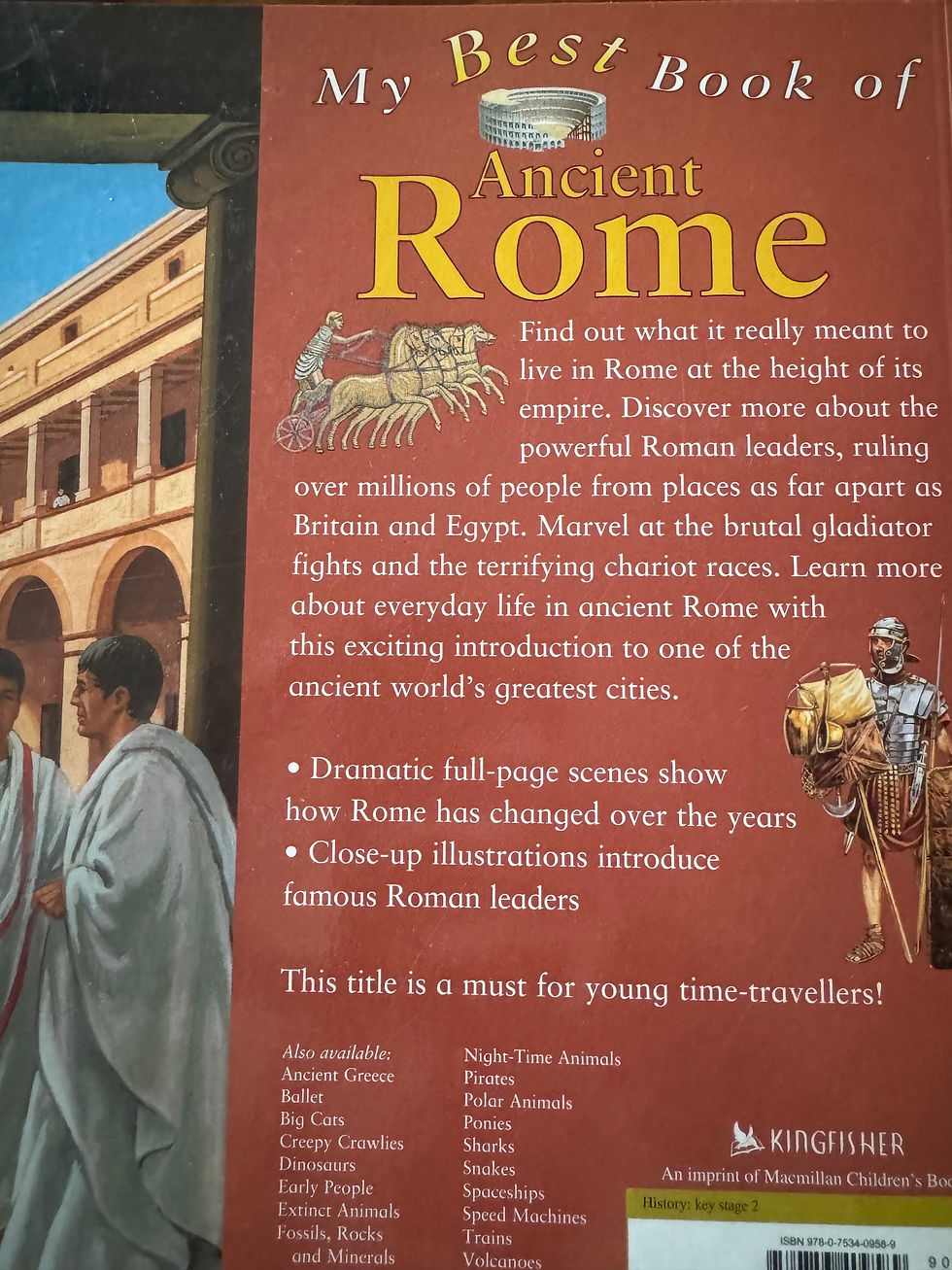 Thumbnail: My Best Book Of Ancient Rome by Deborah Murrell