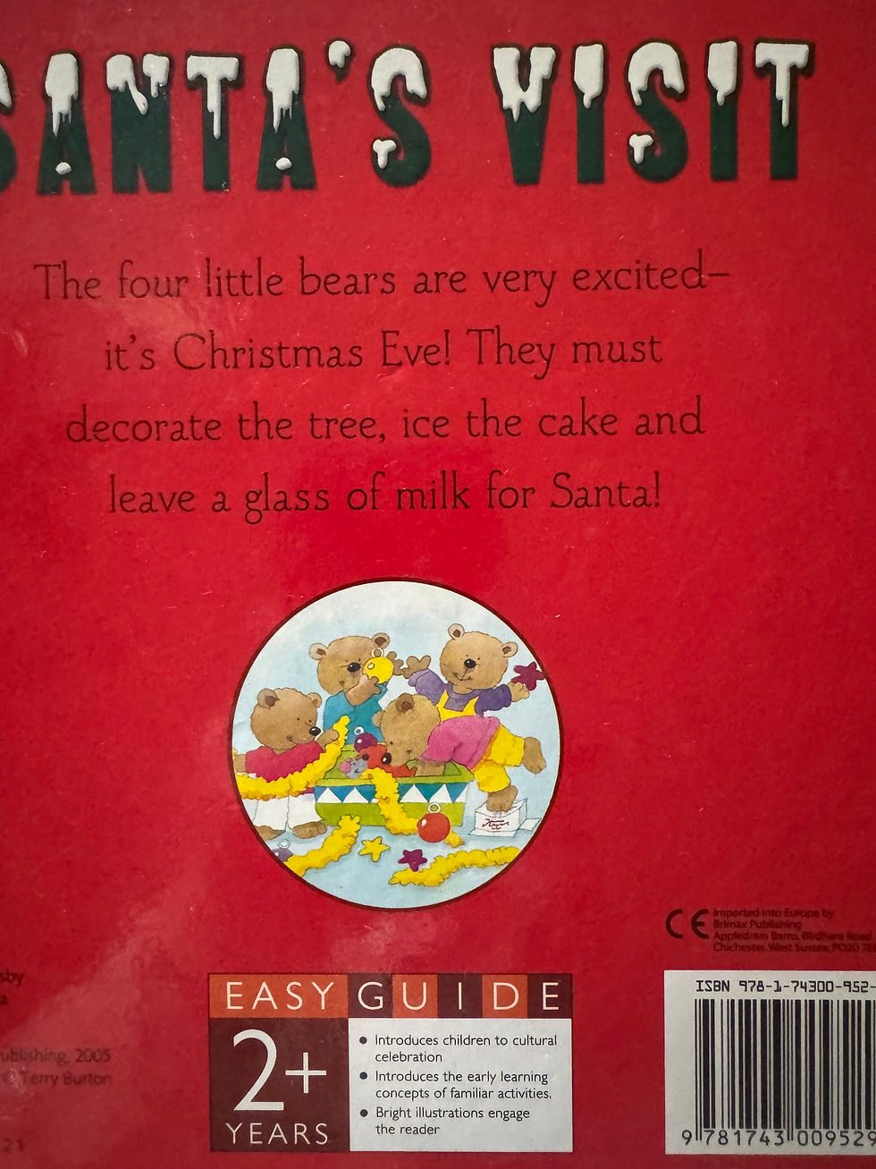 Thumbnail: Santa’s Visit by Terry Burton (Brimax) Board Book
