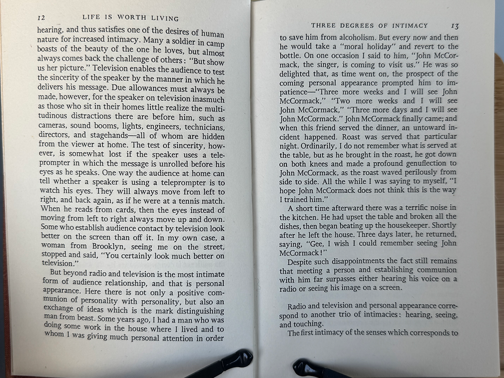 Thumbnail: Life is Worth Liviny by Fulton J. Sheen