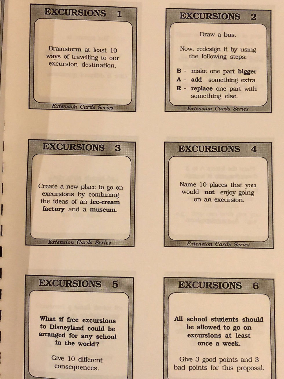 Thumbnail: Kid’s Cards 3 Activity Cards For Extending Students In The Classroom 