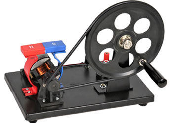 Dynamo - Hand Generator - AC DC - Demonstrator