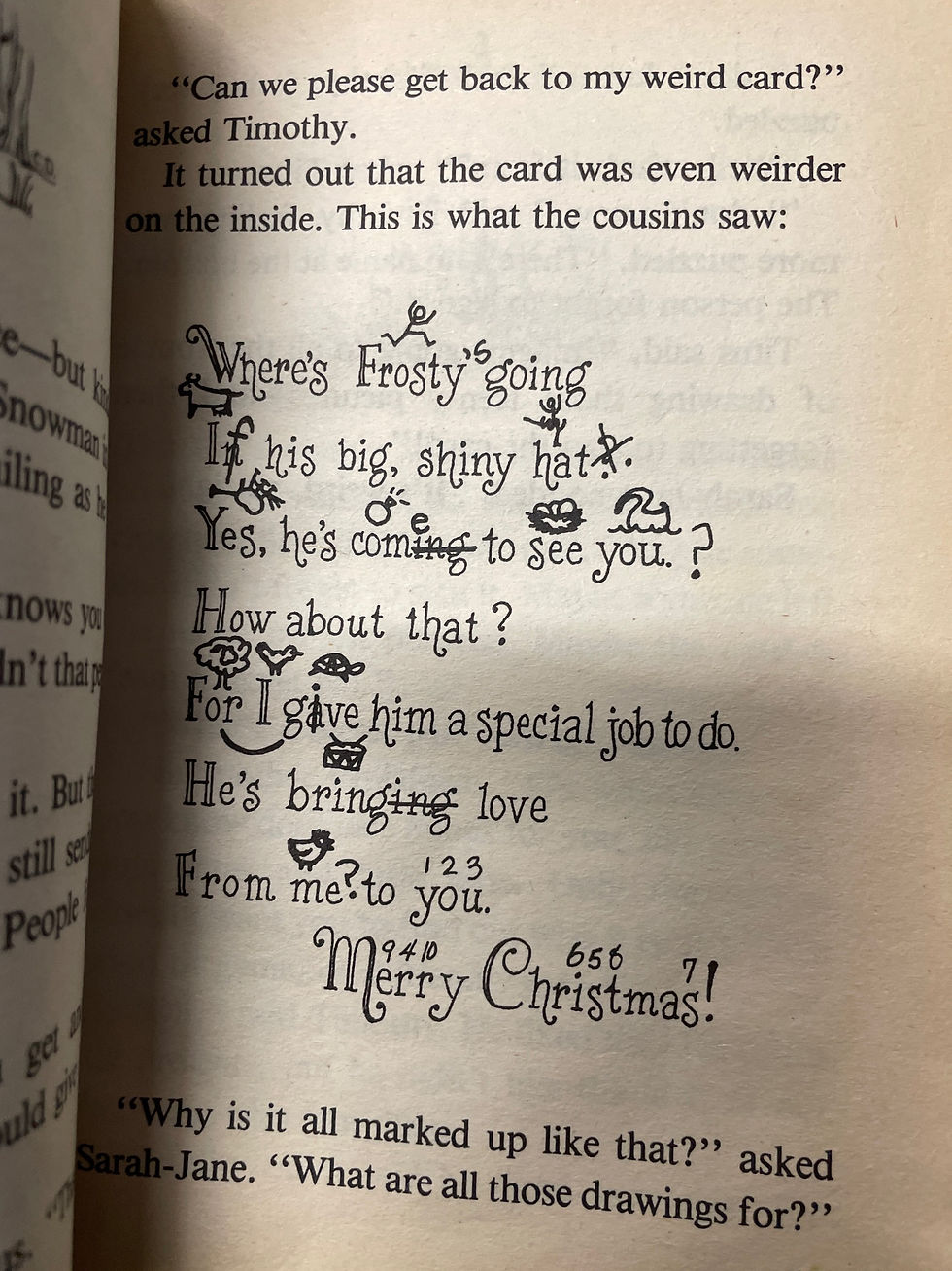 Thumbnail: The Mystery Of the Secret Snowman By Elspeth Campbell Murphy