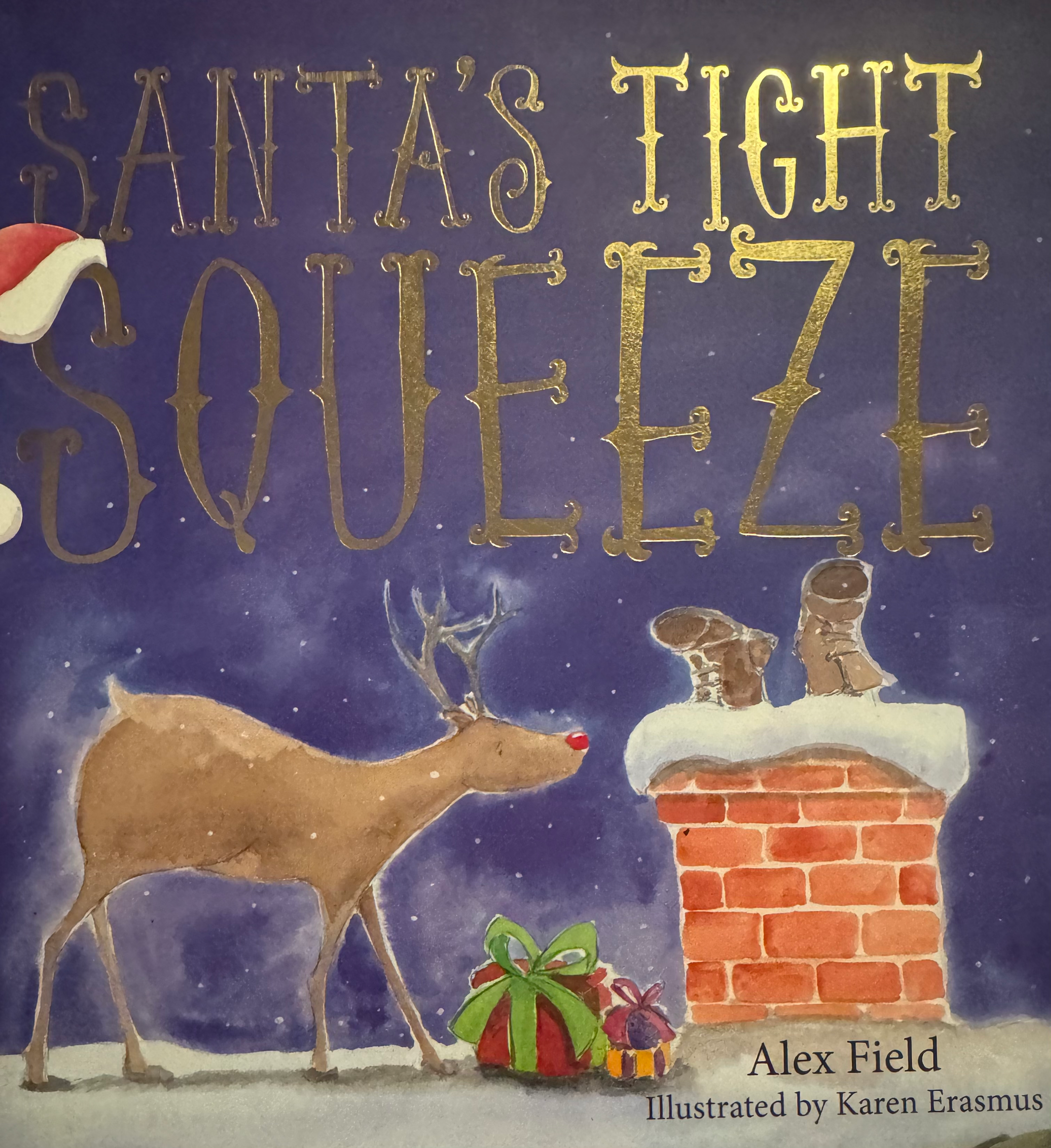 Santa's Tight Squeeze by Alex Field