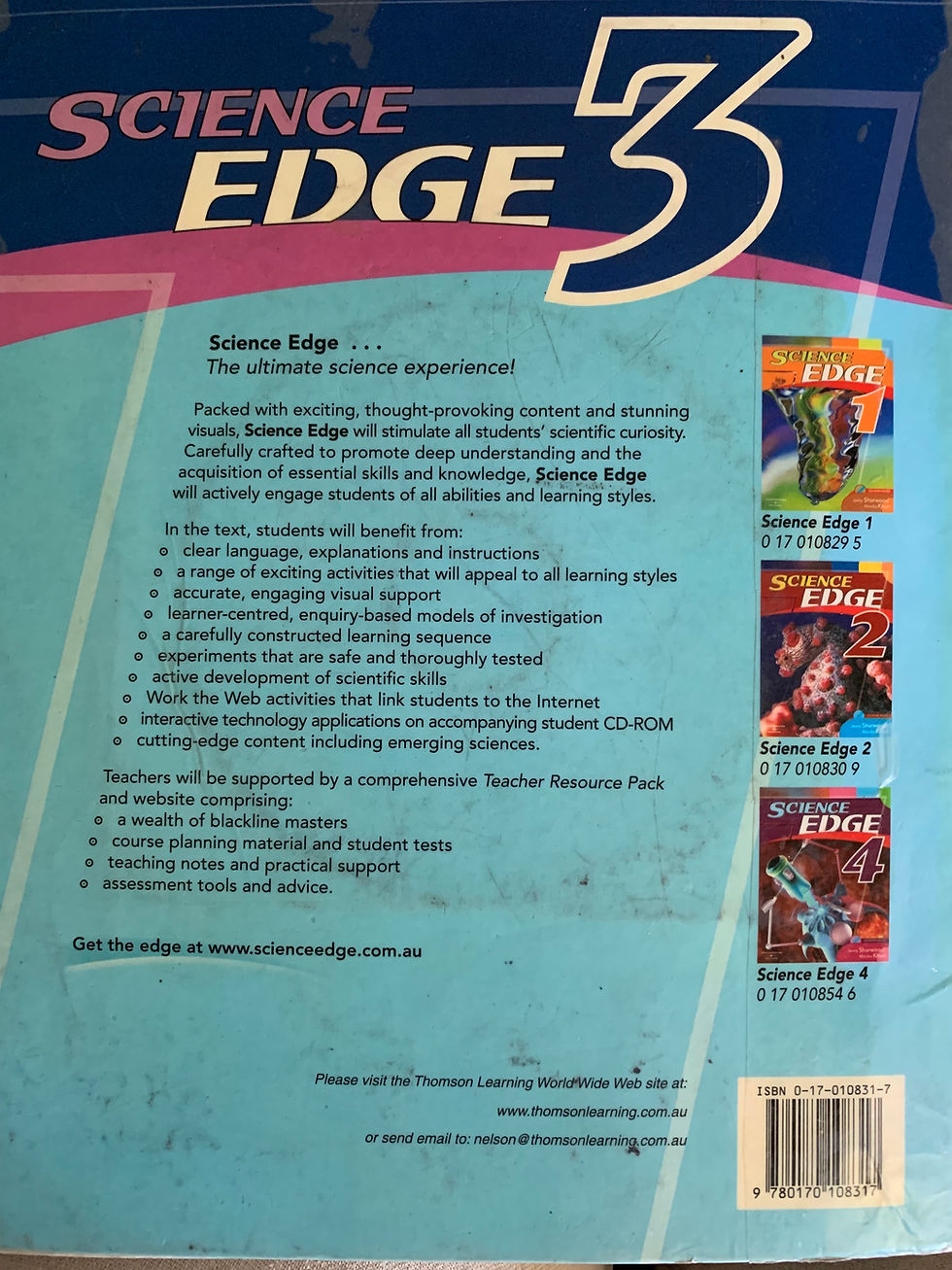 Thumbnail: Science Edge Book 3