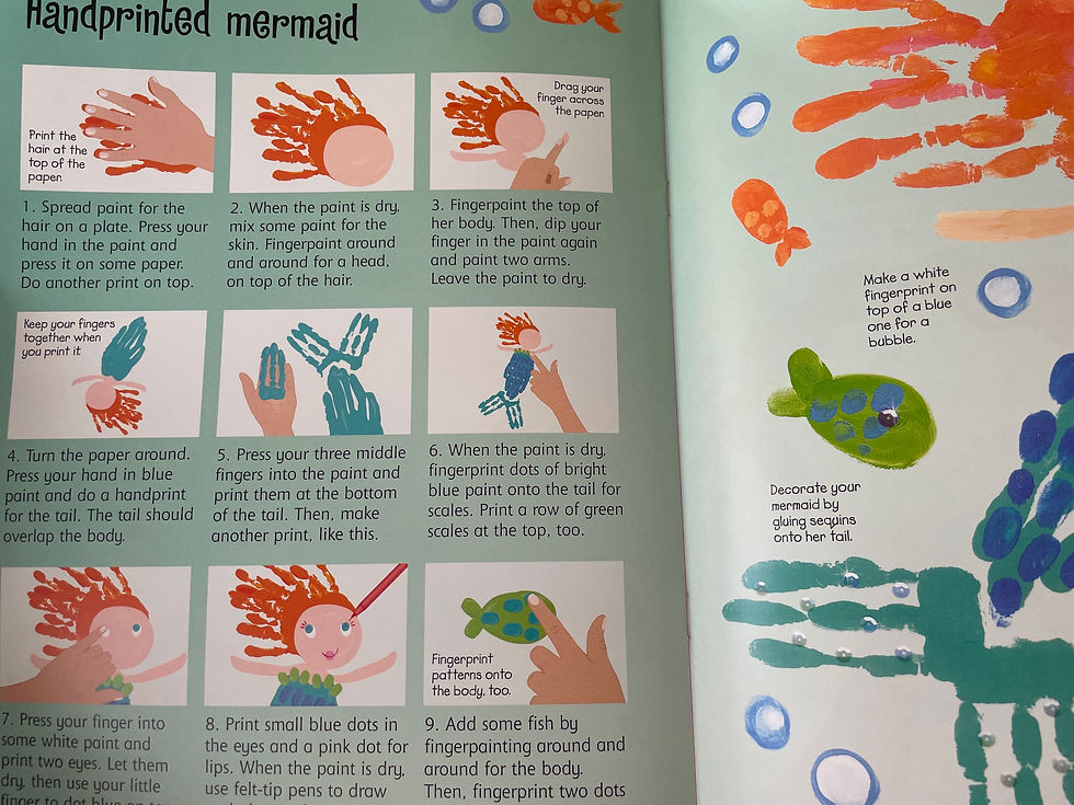 Thumbnail: Mermaid Things to Make and do (Usborne)