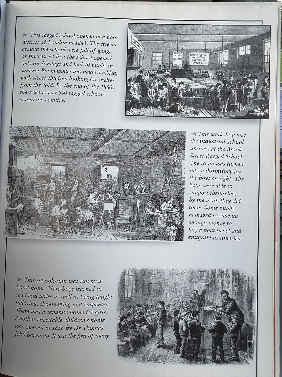 Thumbnail: Life in Victorian Times Home School by Neil Morris 