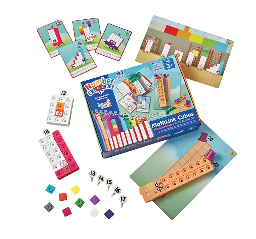 Numberblocks MathLink Cubes Activity Set – Numbers 11 to 20