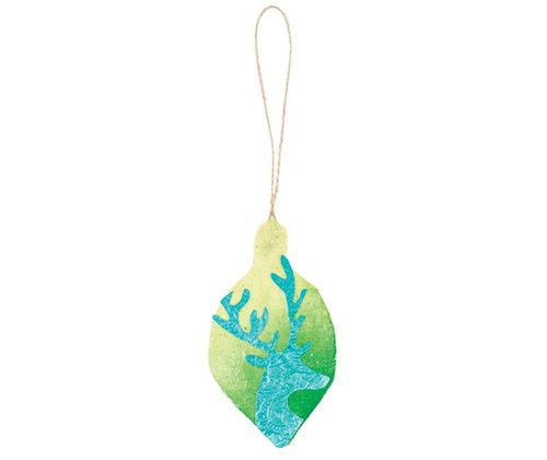 Thumbnail: Pre-stuffed Calico Christmas Ornaments Pack of 10