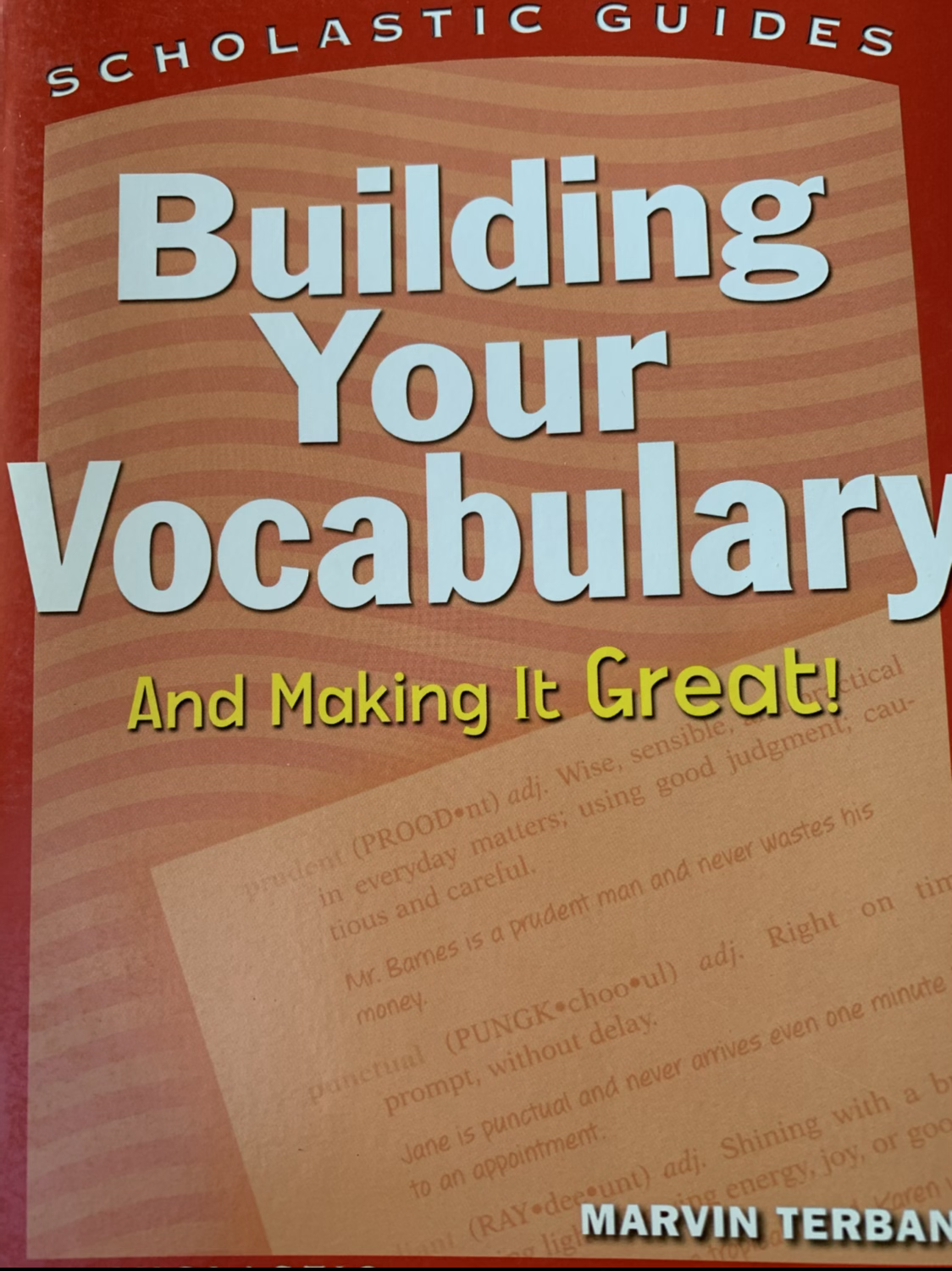 Building Your Vocabulary & Making It Great 